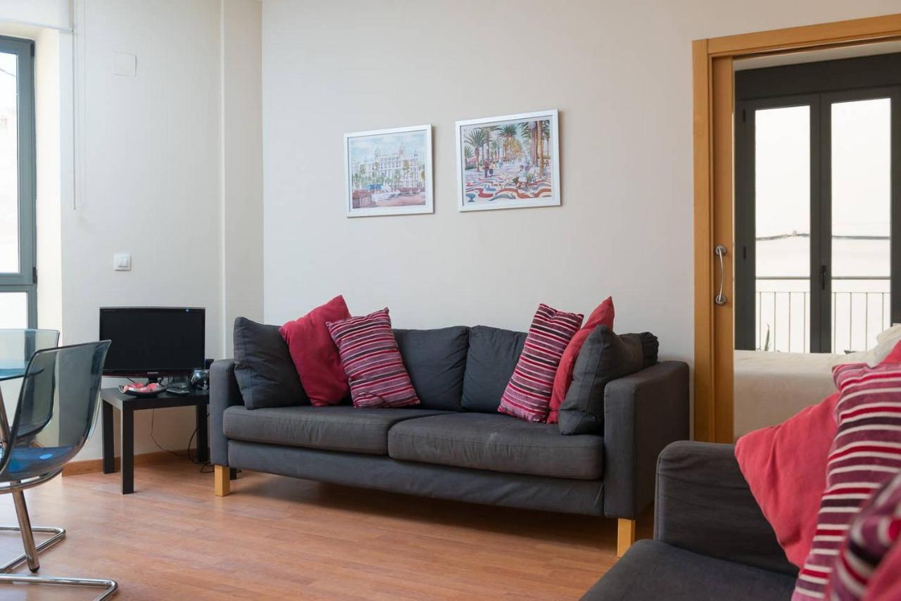 Alc - Modern 2 Bed Apartment In Historic Centre 阿利坎特 外观 照片